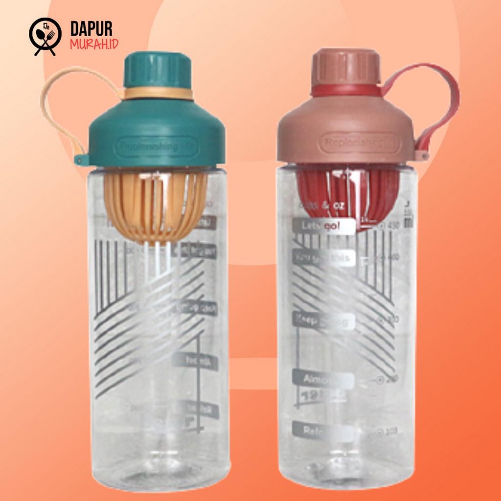 DM - Botol Minum Infused Water Portable Kantor Anti Tumpah SH 2003 550 ML