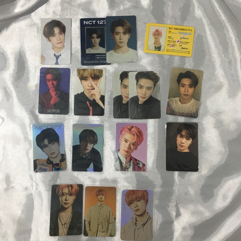 All About Photocard Jaehyun NCT127 Loveholic Japan Album B2 Kihno Arrival Ar Ticket Beyond Live 2019