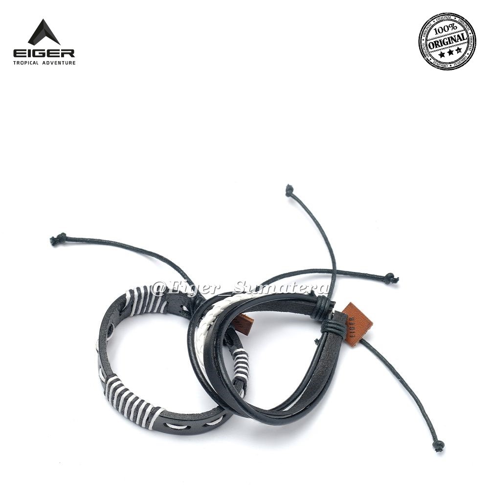 Eiger1989 Gelang Concord Bracelet  89 1.0 - 5757 | Gelang Tangan Pria Wanita Isi 2