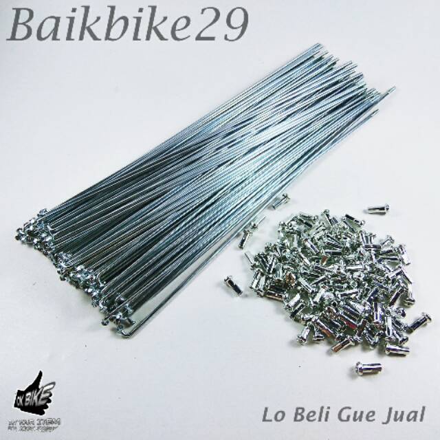 Jari Jari Sepeda Ukuran Velg 24 MTB Dll 72pcs