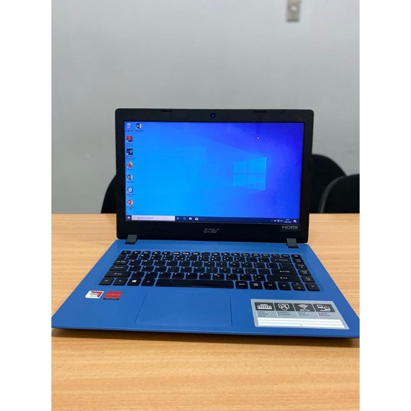 Acer Aspire 3 A314-21 Procesor Amd A9-9420E Amd Radeon R5 Grapics Ram 4 GB Hardisk 1 TB Like New/Lap