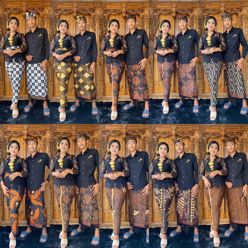 Kebaya Bali By Ani Sweet Set Couple Batik Katun