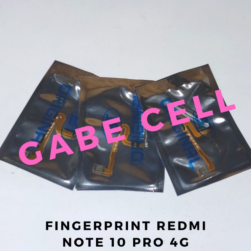 FLEXIBLE FINGERPRINT SIDIK JARI REDMI NOTE 10 4G/NOTE 10 PRO 4G