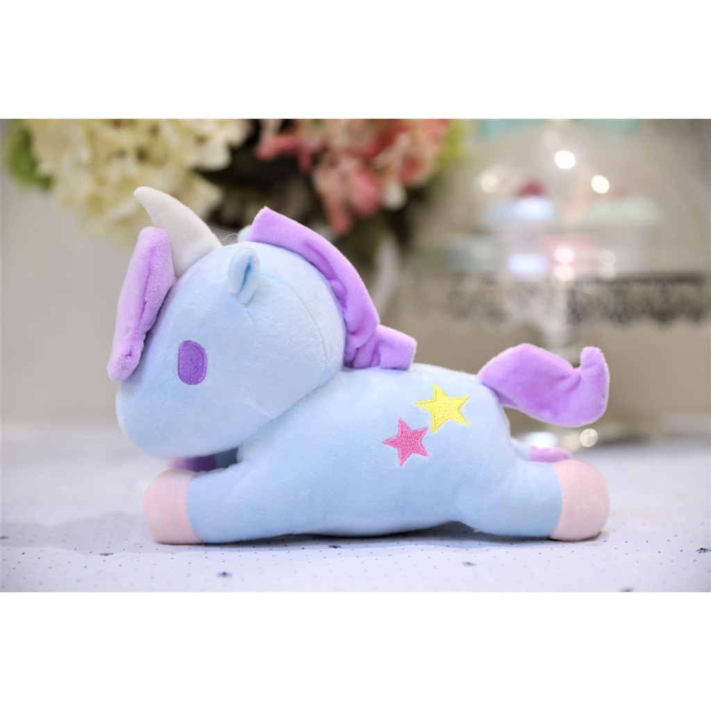 MAINAN BONEKA UNICORN LAY KUDA LITTLE PONY HORSE