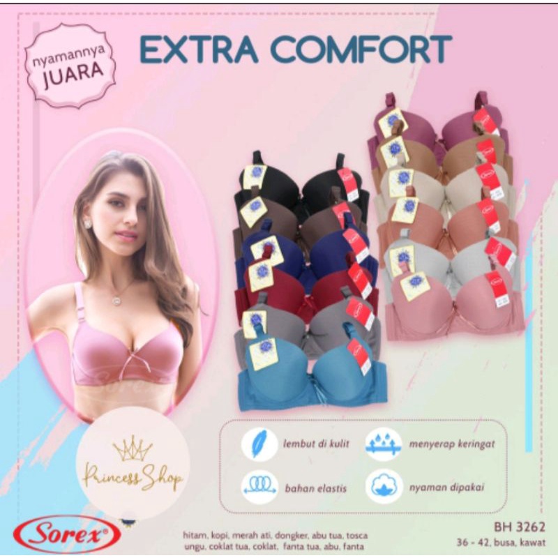 BRA SOREX 3262 BH SOREX 4262 CUP BESAR