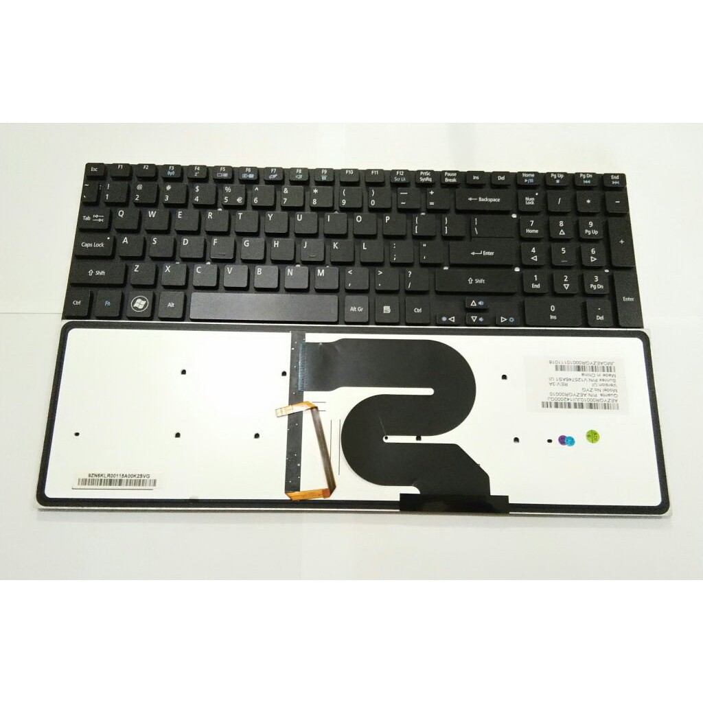 acer laptop keyboard aspire 5951 5951g 8951 8951g backlight