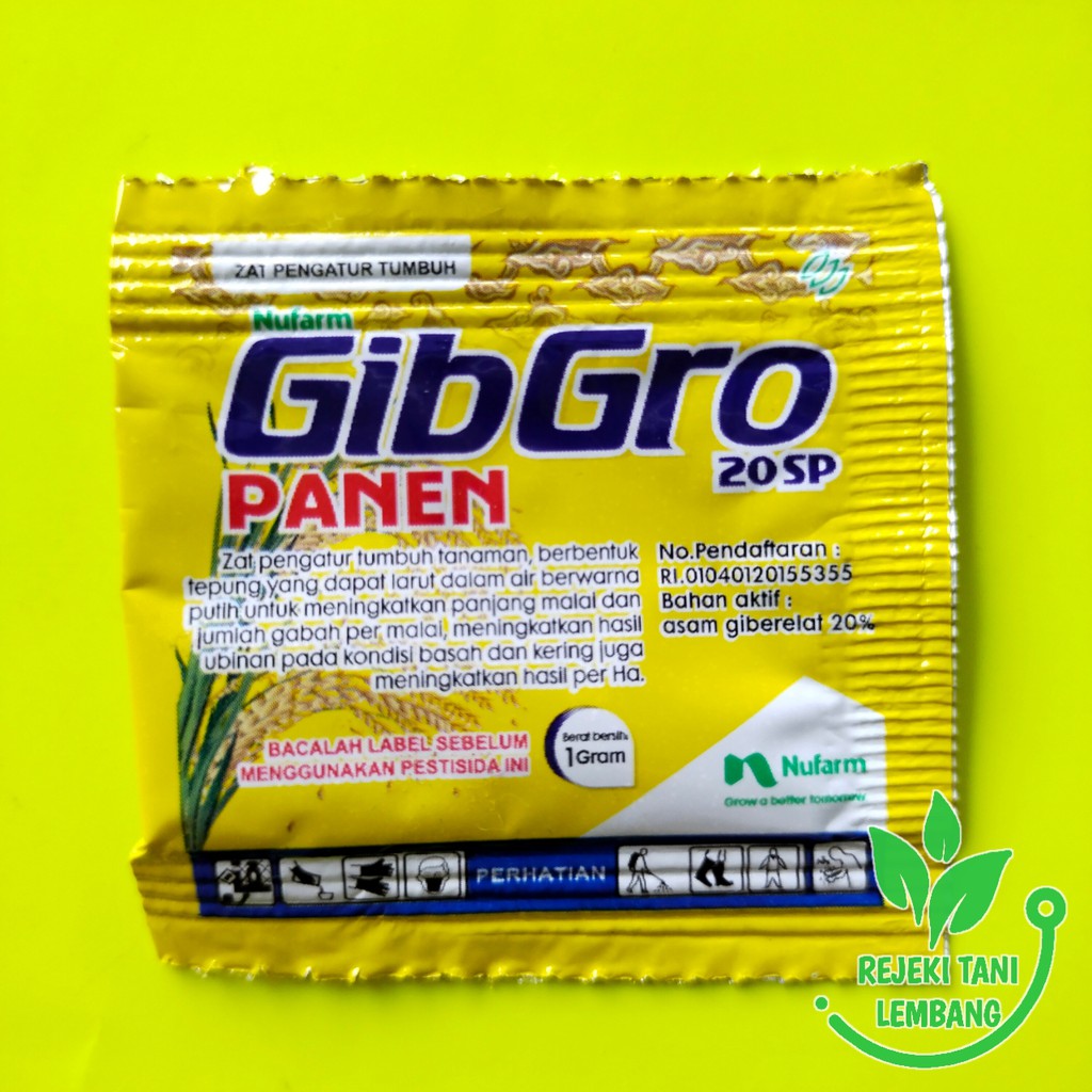ZPT GIBGRO 20SP PANEN 1 GRAM//GIBGRO PANEN