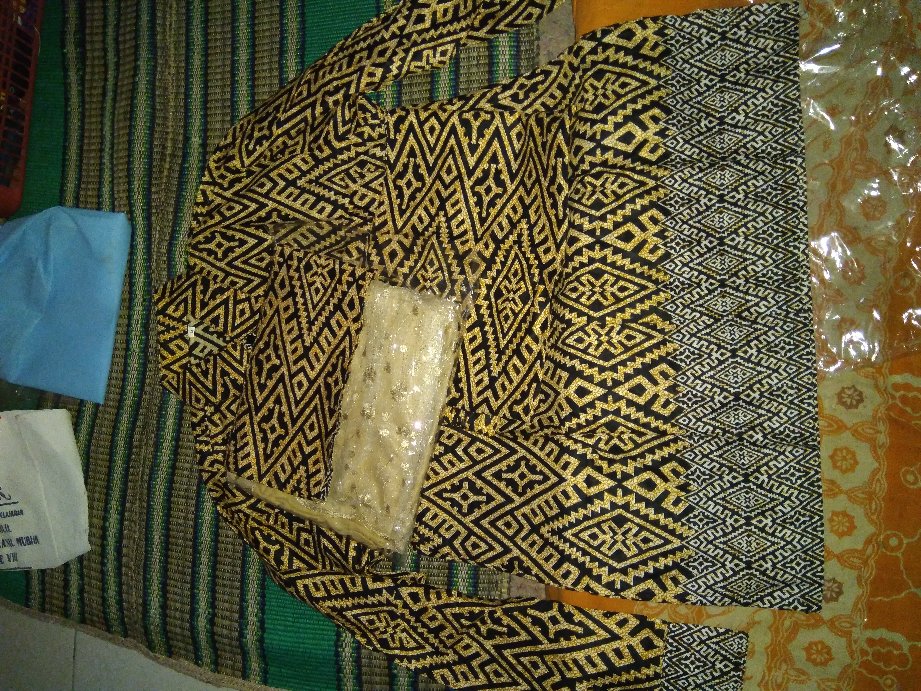 (ready Anak) Sarimbit Couple Batik Span Modern Renata Pinguin Etnic Free Selendang