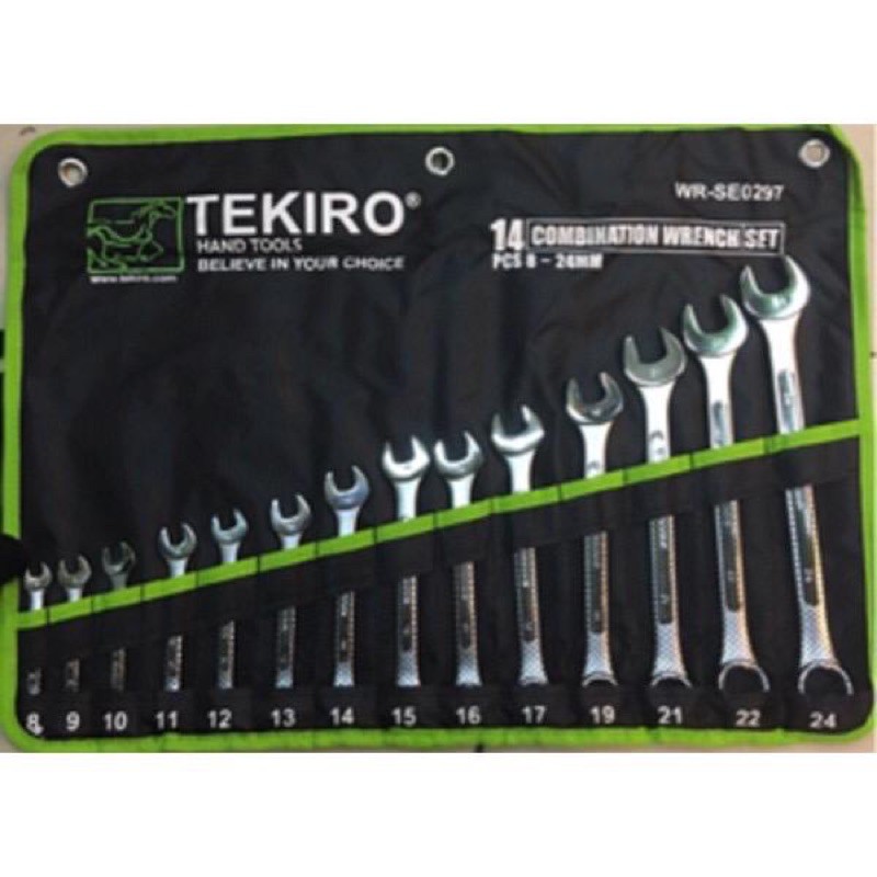 TEKIRO KUNCI RING PAS SET 14PCS JAPAN STANDART