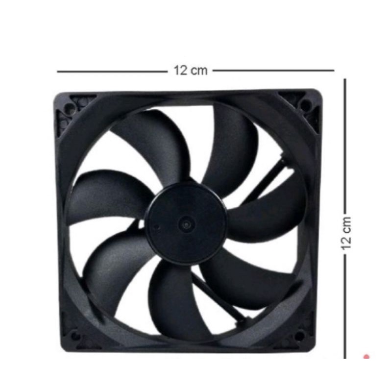 fan casing cpu 12cm hitam