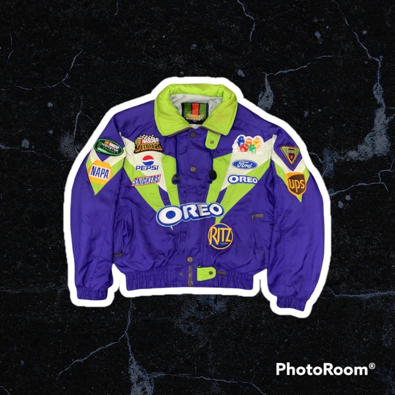 Oreo Purple Racing Jacket