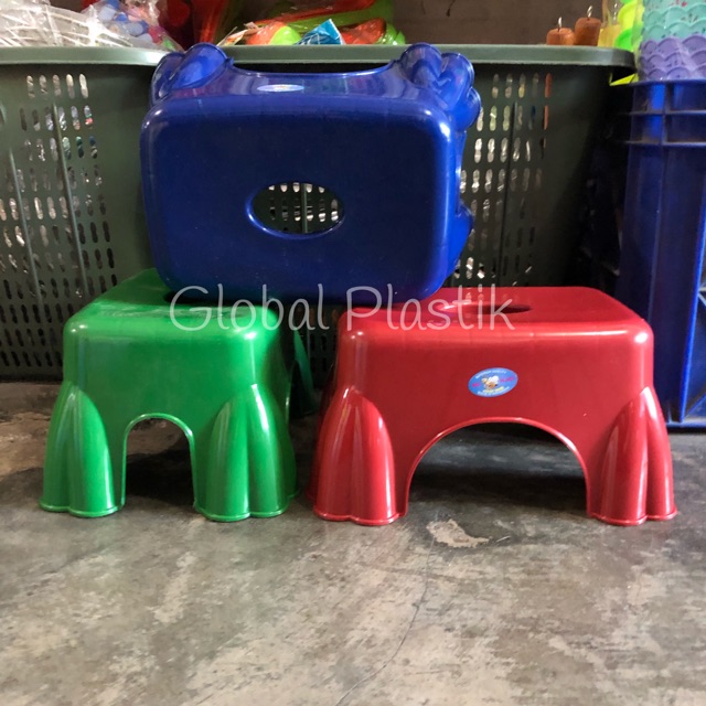 Bangku Kursi Jongkok Plastik bentuk Kotak Bee Plast Bangku Kursi Jongkok Plastik bentuk Kotak Bee Plast