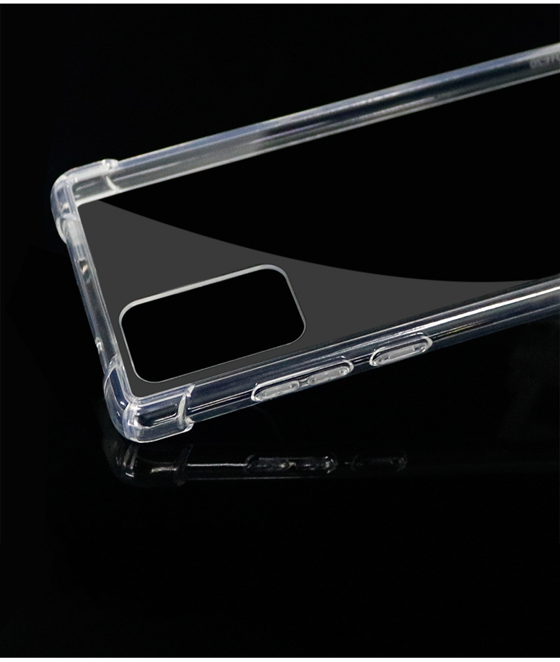 Four Corners Airbag Shockproof Transparent TPU Case Protective Silicone Cover Galaxy Note 20/20 Ultra