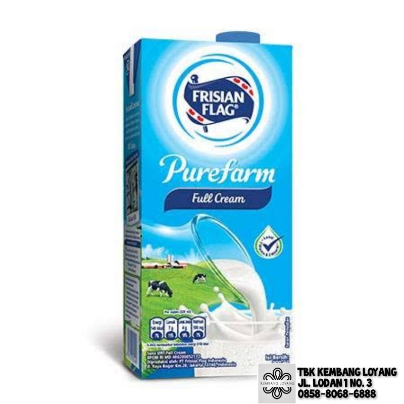 

Bendera Cair Plain Full Cream 900ml