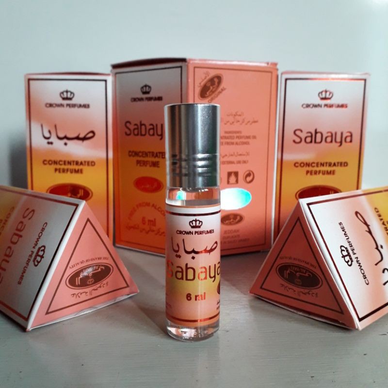 SABAYA Parfum ALYAFI Kemasan 6ml Minyak Wangi Roll On Non Alkohol