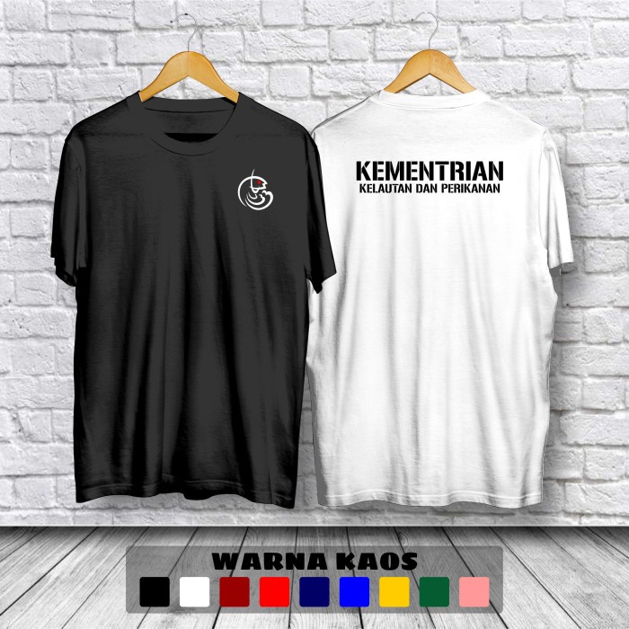 Kaos Kementrian Kelautan Dan Perikanan Logo Baju Distro
