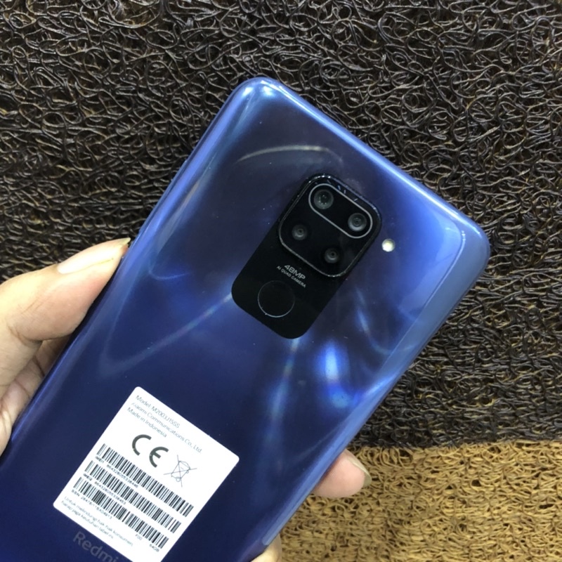 redmi note 9 ram 4/64gb second bekas pakai