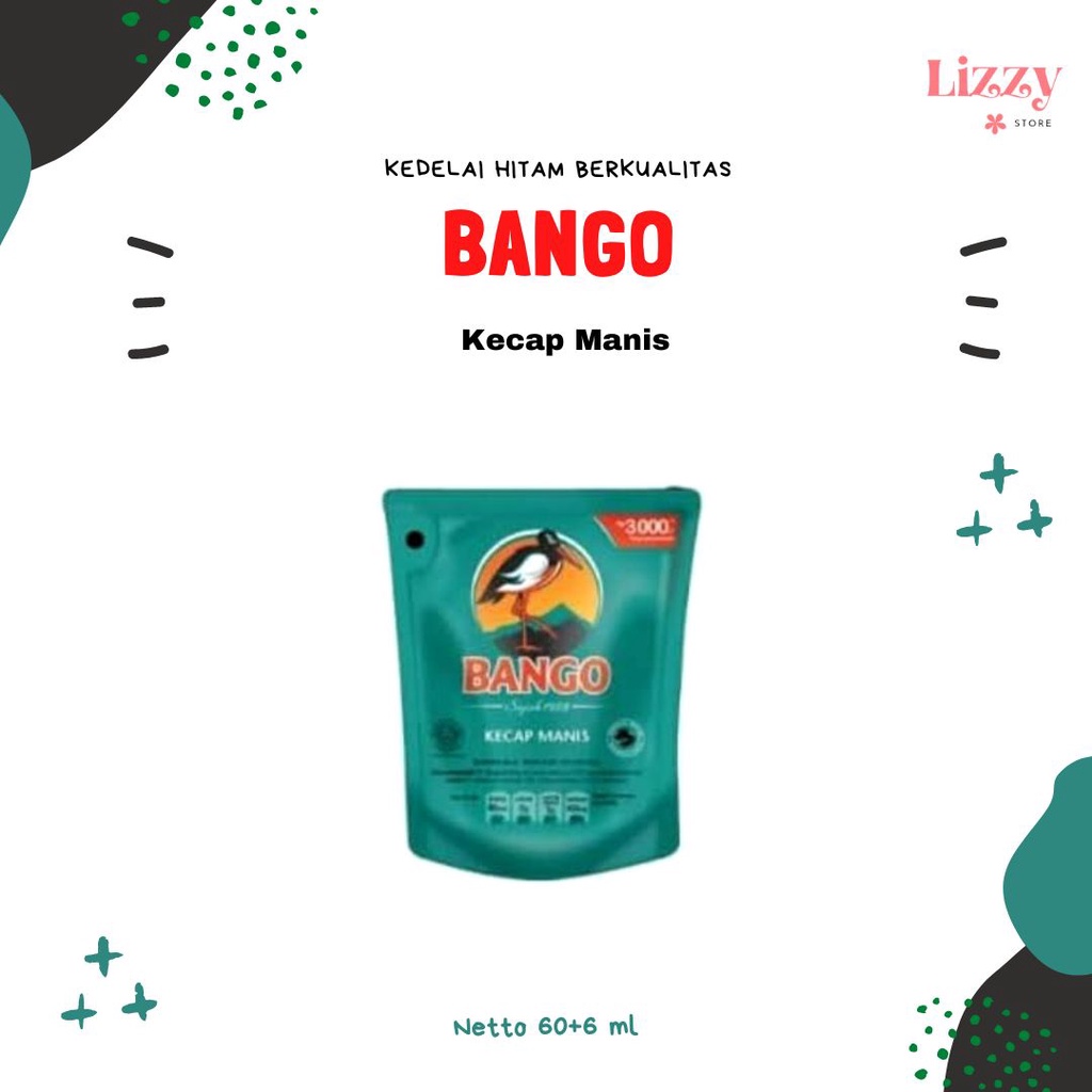 

Bango Kecap Manis Kemasan Pouch 60ml