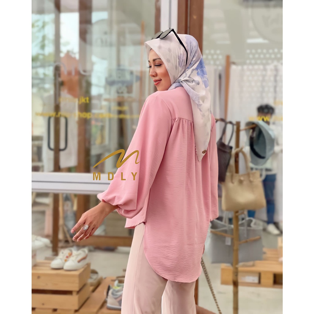 BAJU ATASAN TUNIK WANITA ORIGINAL TERBARU  SELENA BLOUSE by MDLY