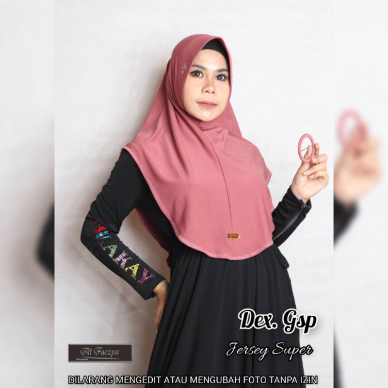 Hijab oval gesper ori al faezya