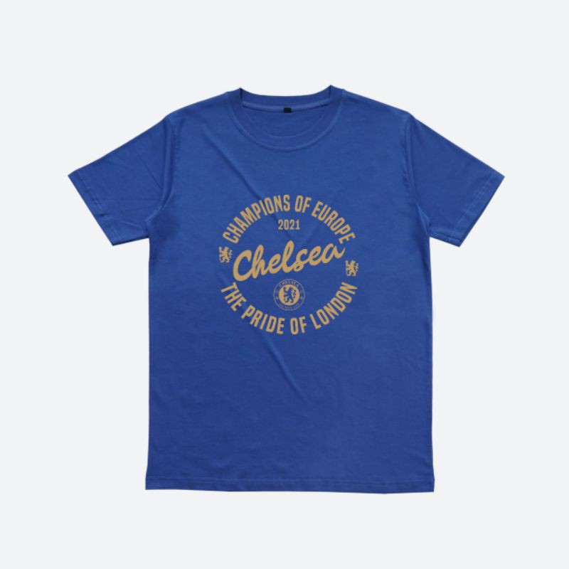 kaos Chelsea Gold Champions