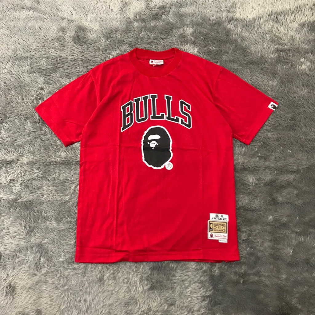 Kaos Bape x Mitchell and Ness Bulls Premium