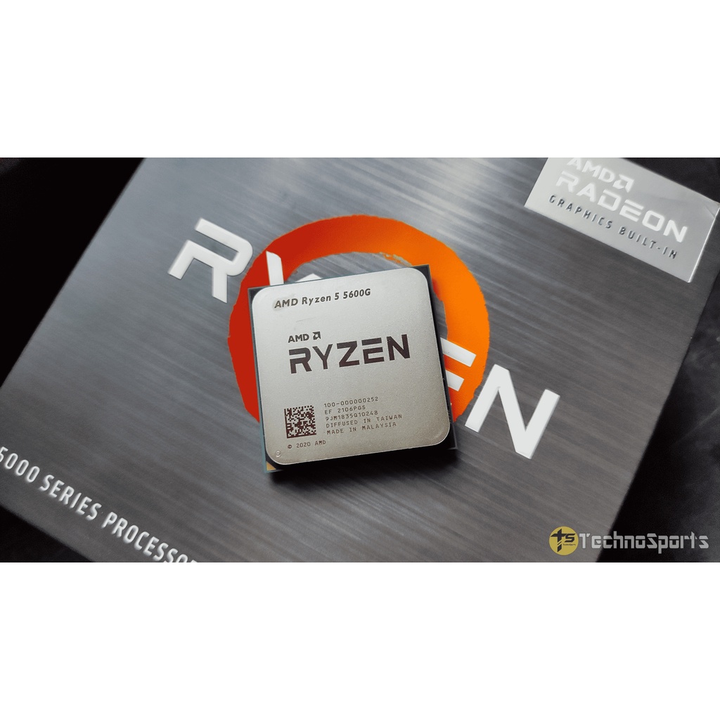 AMD Ryzen 5 5600G 3.9GHz 6 CPU Cores 12 Threads 7 GPU Core Box