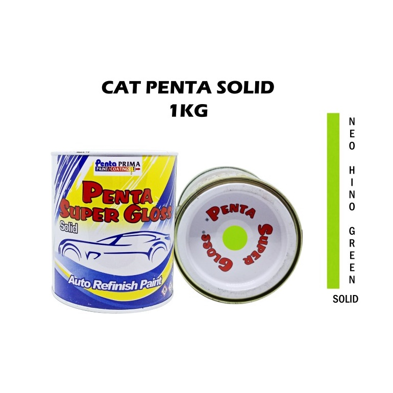 CAT PENTA NEO HINO GREEN 62088 1 Kg - cat penta hijau - cat mobil hijau - cat trek hino - cat hijau hino