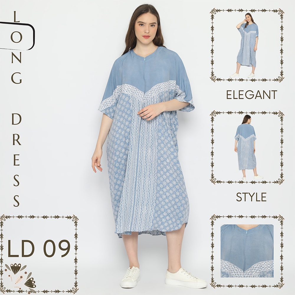 LONGDRES PREMIUM SILKY KAFTAN  BATIK SOFT