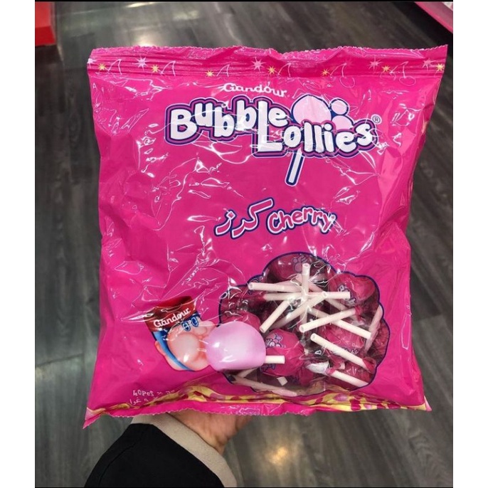 

GANDOUR BUBBLE LOLLIES ISI 40 PCS PERMEN GAGANG BISA JADI PERMEN KARET IMPORT SAUDI ARABIA