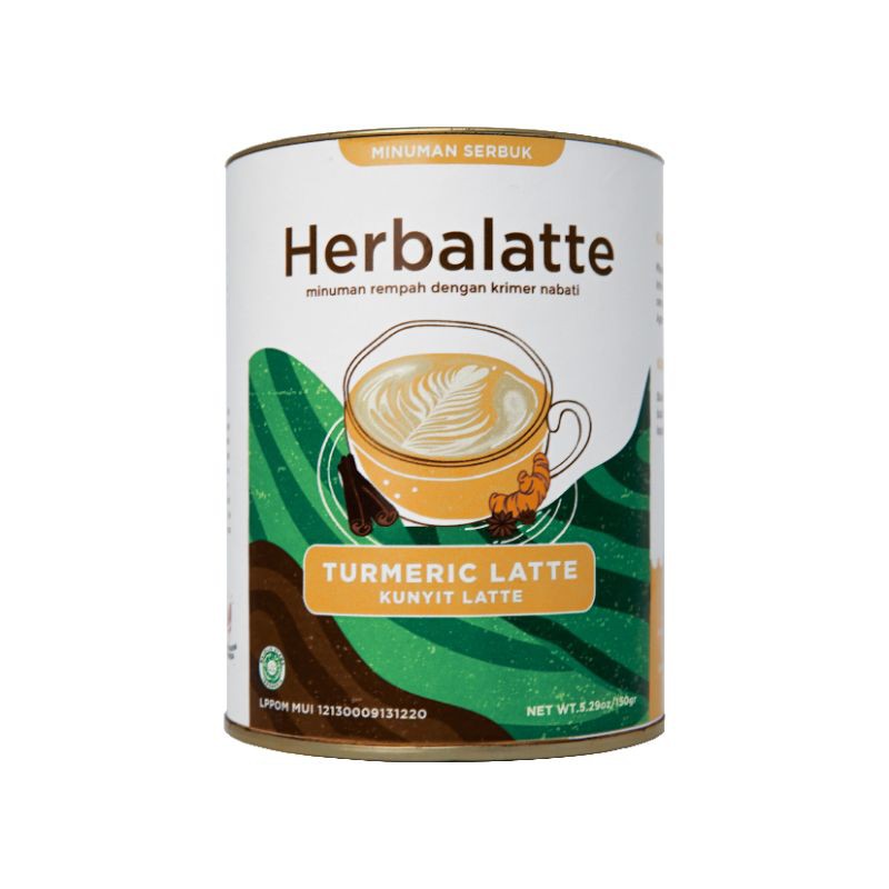 

turmeric ( kunyit ) latte agradaya kaleng 150 gr