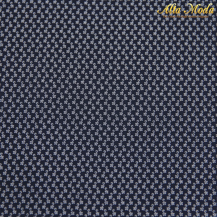 

Alta Moda Cotton Shirting Blue Denim Motif Bunga Kecil (1M)