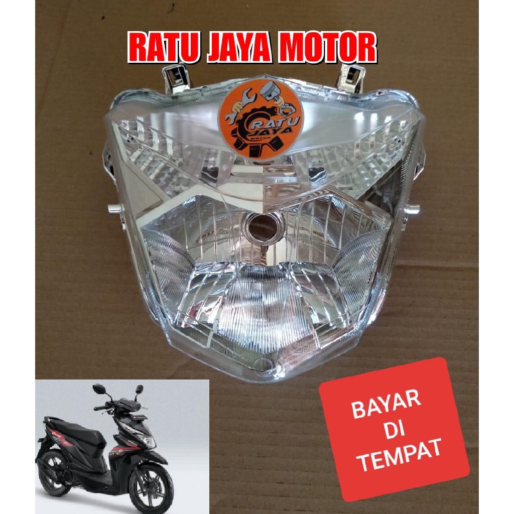 Reflektor Lampu Depan All New Beat Fi Esp 2016 2018