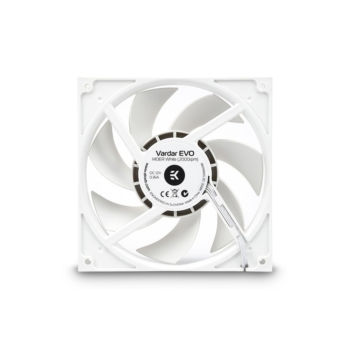 EKWB EK Vardar EVO 140ER White BB (500-2000rpm)