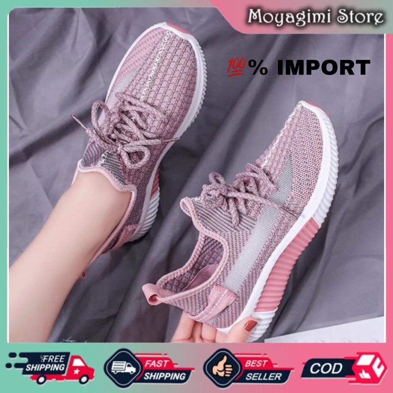 SEPATU SNEAKER WANITA IMPORT / SEPATU SENAM WANITA/ SNEAKERS CEWEK