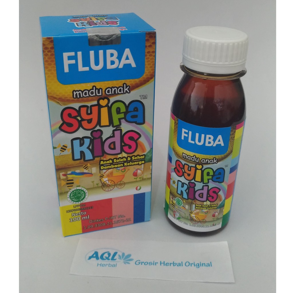 

Madu Flu dan Batuk Anak FLUBA SYIFA KIDS Herbalindo Utama ( HIU )