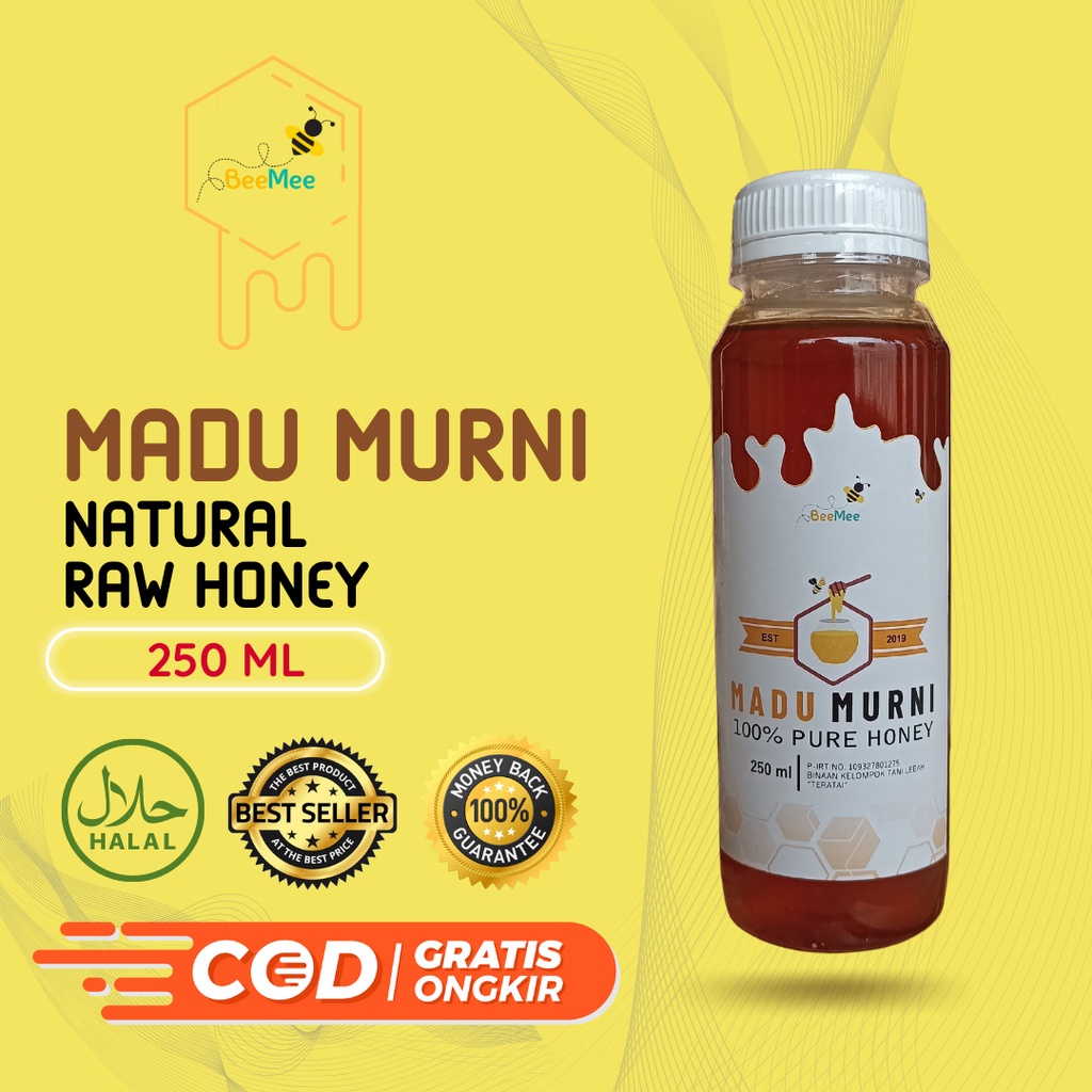 

Madu Murni BEEMEE 100% ASLI 250ml