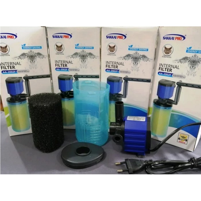 pompa air internal filter aquarium aquascape sakkai pro aa2002f aa 200