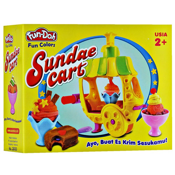 Mainan Permainan Maenan Edukatif Alat Pembuat Lilin Bentuk Ice Cream Es Krim Fundoh Education Kids T