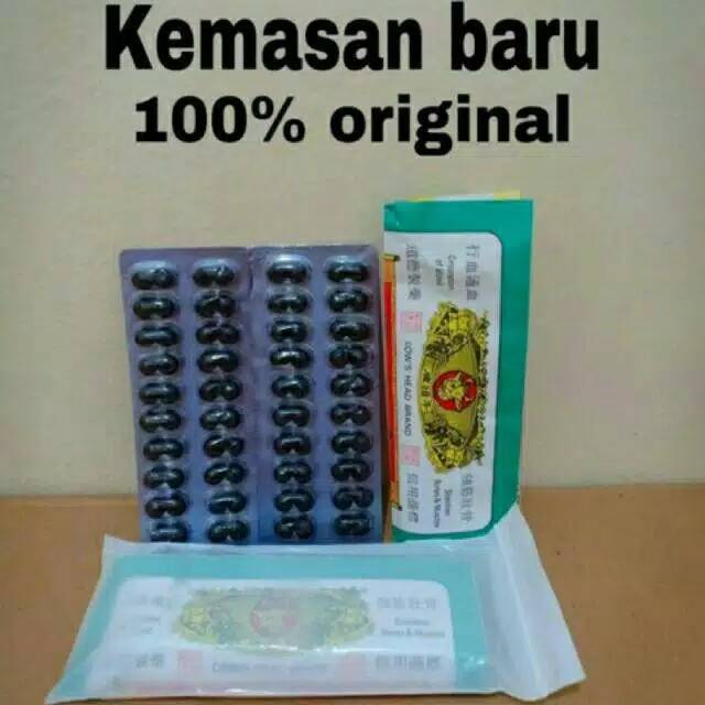 Tung shueh Pill herbal cap kepala sapi obat rematik,asam urat,pegal linu,encok,sakit tulang dll