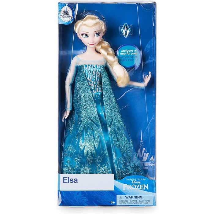Boneka Disney Frozen Princess Elsa Classic Doll Original