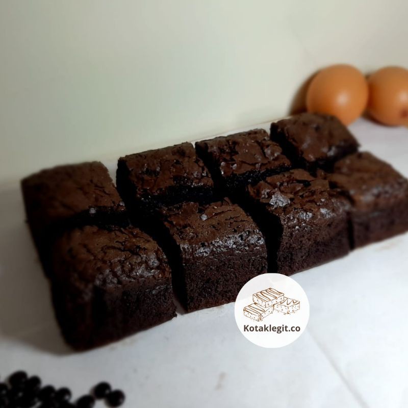 

Fudgy brownies, Brownies panggang, Brownies oven