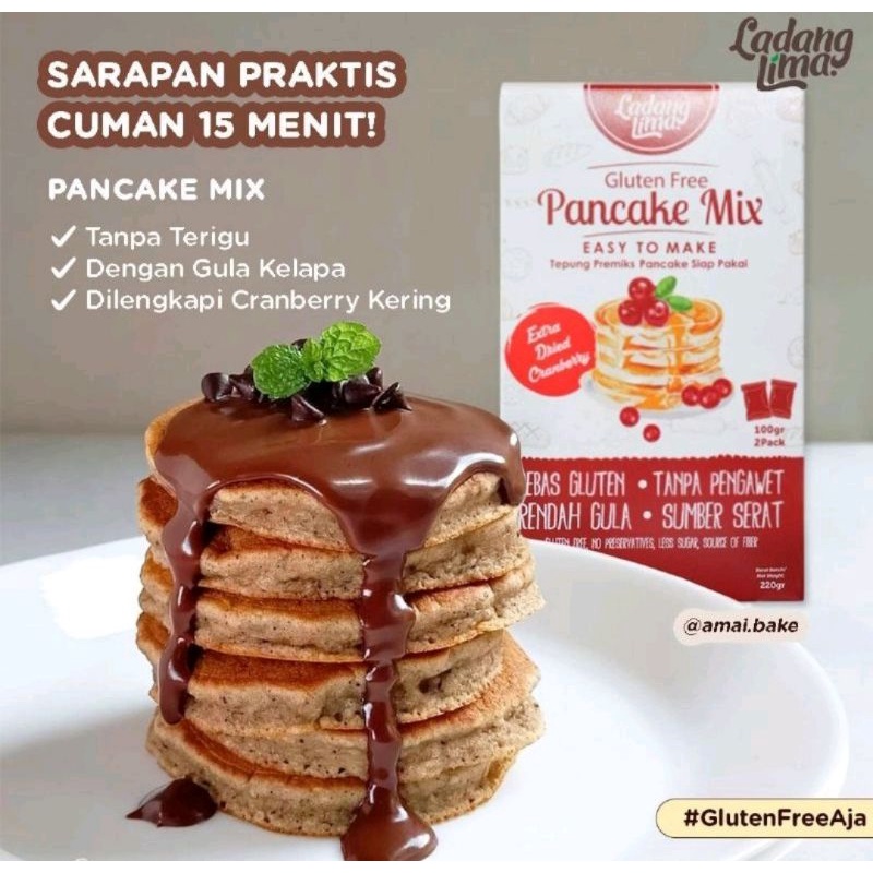 Pancake Mix with extra Cranberry by Ladang Lima