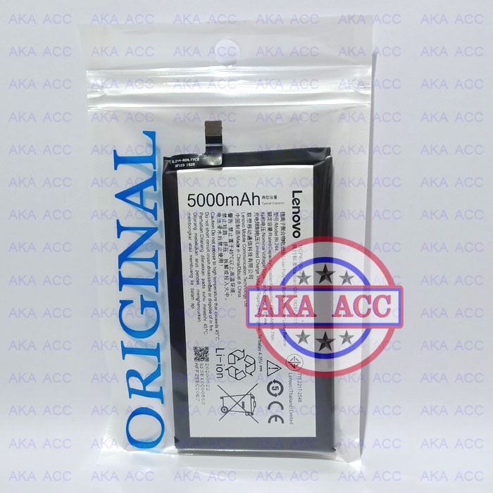 Batre Lenovo Vibe P1 Turbo P1a42 BL244 Batu Battery Baterai Tanam Original Hi