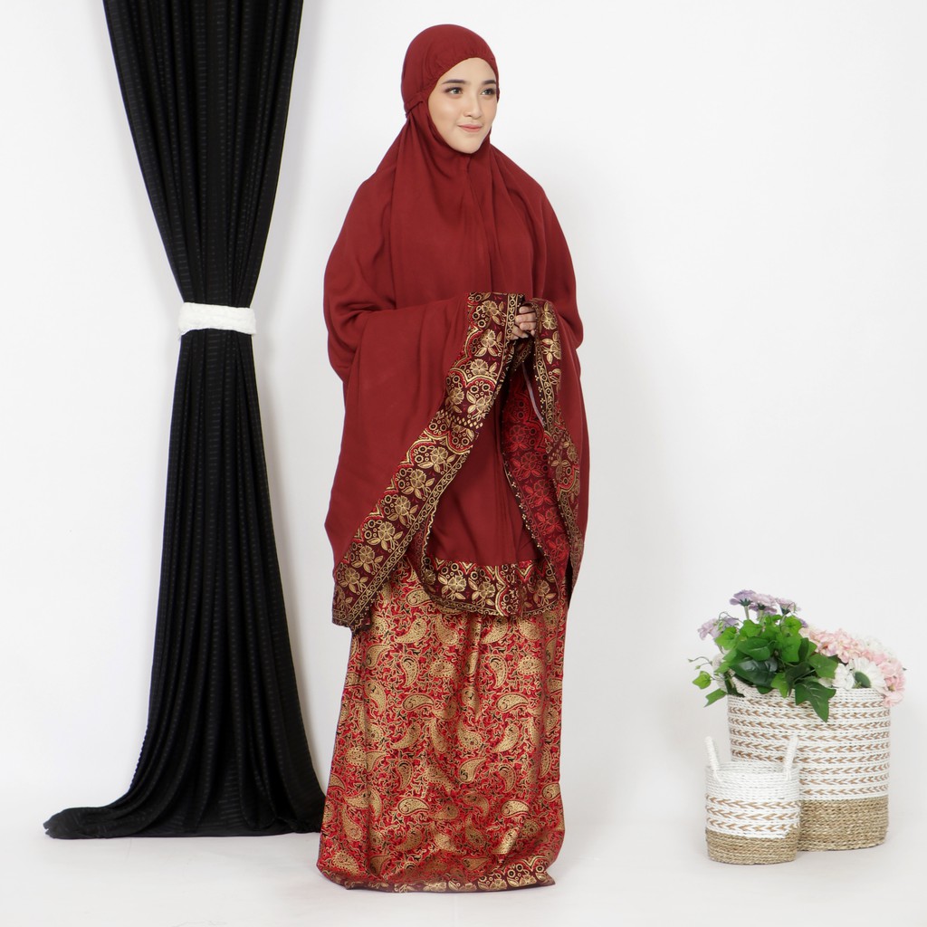 Mukena Bali Songket Prada