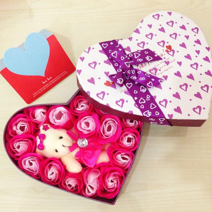 

Onemarkets Kado Bunga Valentine Kotak Love - Kado Anniversary F003D