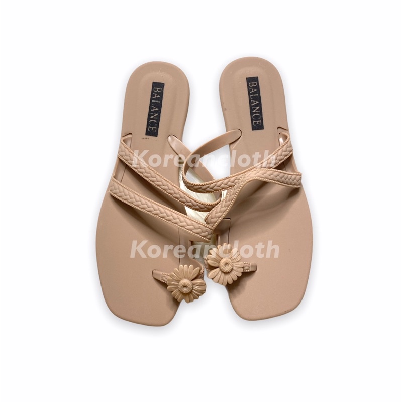 BALANCE 1203 1 SANDAL JEPIT BUNGA PEREMPUAN WANITA