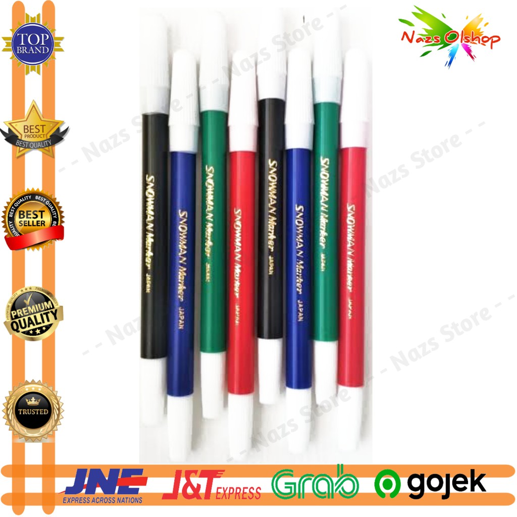 

Spidol Warna Snowman Marker Kecil satuan