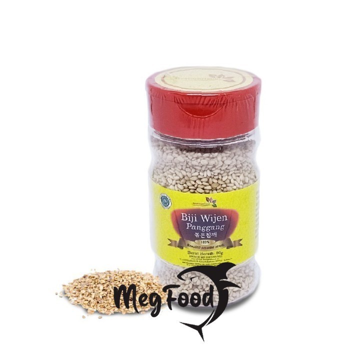 

BIJI WIJEN PANGGANG / SESAME SEEDS ROASTED KOREA 50 GRAM