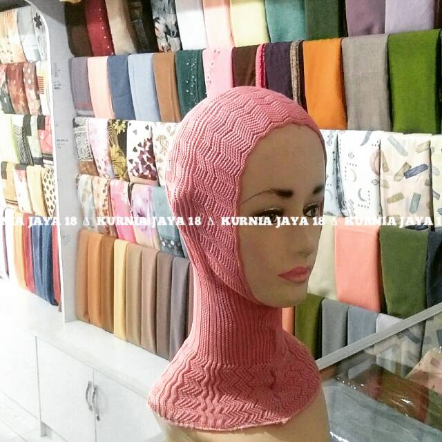 Ninja Antem | Inner Hijab | Ciput Ninja Rajut